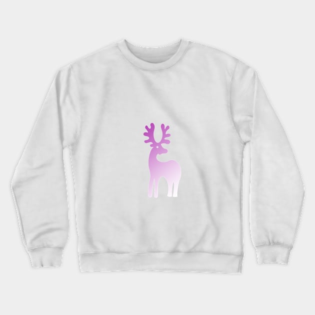 Reindeer lost in the fog Crewneck Sweatshirt by Slownessi